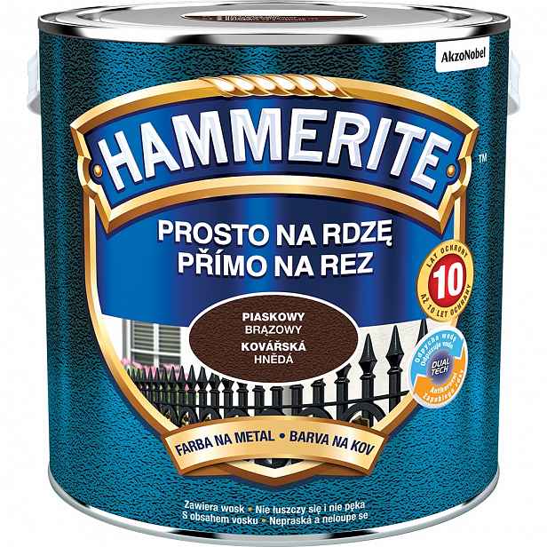 Hammerite Barva na rez 2,5L Hnědá Písková