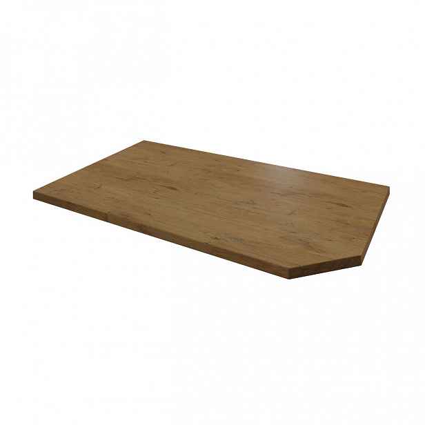 Kuchyňská deska 260x60x2,8 cm URBANO - dub lancelot, pravé provedení