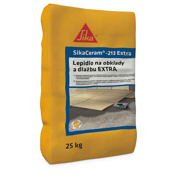 Lepidlo cementové C2TE SikaCeram-213 Extra 25 kg