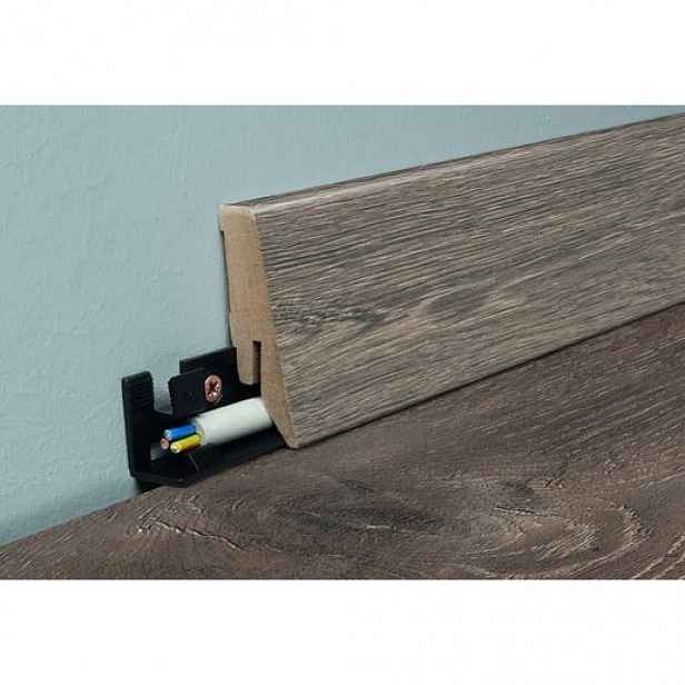 Lišta soklová Naturel hnědá, MDF, délka 260 cm, K58CL038