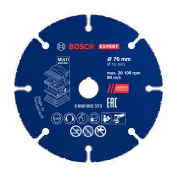 Víceúčelový řezný kotouč Bosch Expert Carbide Multi Material 76 mm 2608902373