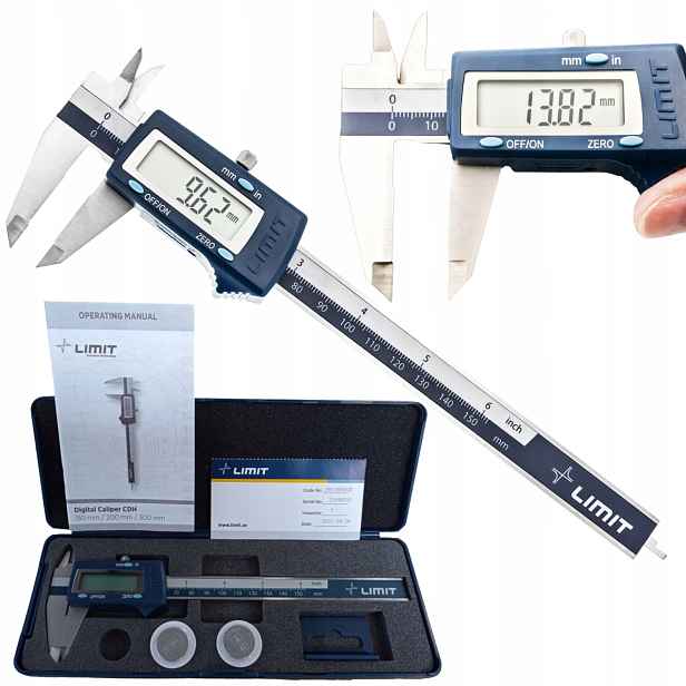Digitální Elektronické Posuvné Měřítko 150 MM 0,01 MM Limit