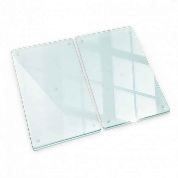 TULUP SKLENĚNÁ deska kuchyňská transparentní 2x30x52 cm