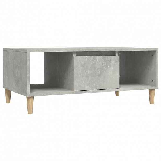 vidaXL Konferenční stolek betonově šedý 90x50x36,5 cm kompozitní dřevo