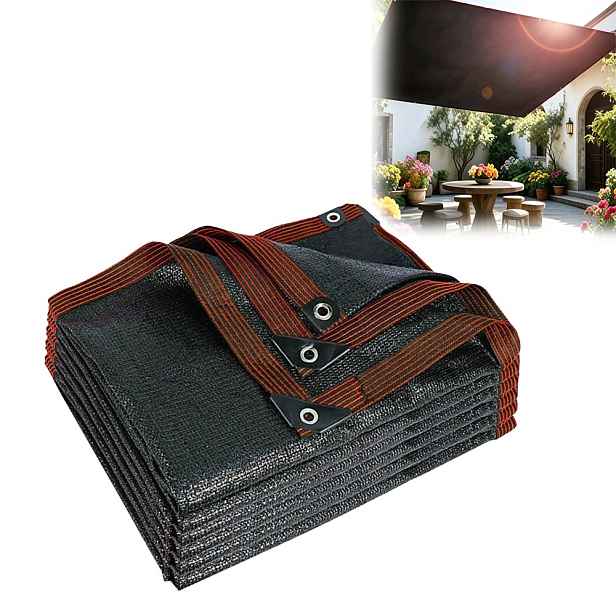 2X3 M Stínící Síť Pro Zahradu Stínící Tkanina S Oky Na Vnější Straně