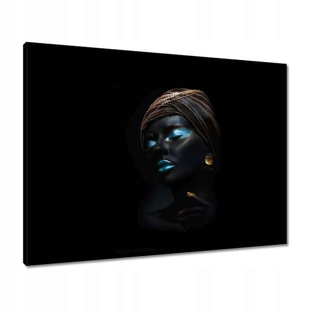 Obrazy 80x60 Tyrkysový make-up Make-Up