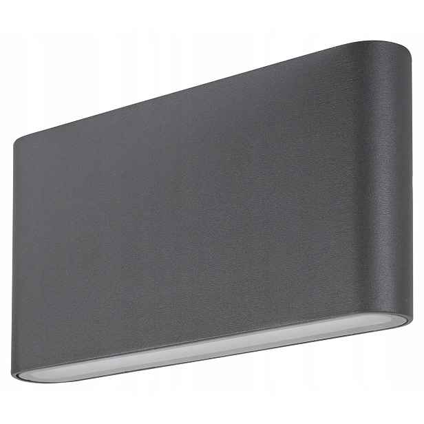 Rabalux Nesna venkovní nástěnné Led svítidlo 12W 528lm 3000K IP54 antracit