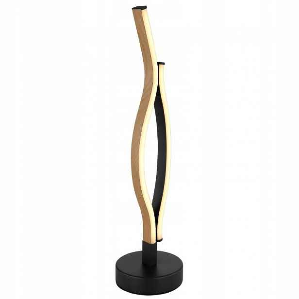 Stolní Led lampa černá kovová 47 cm 12W 3000K Globo Lighting