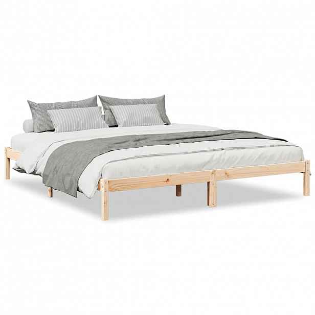 vidaXL Prodloužený rám postele bez matrace 200 x 220 cm masiv borovice