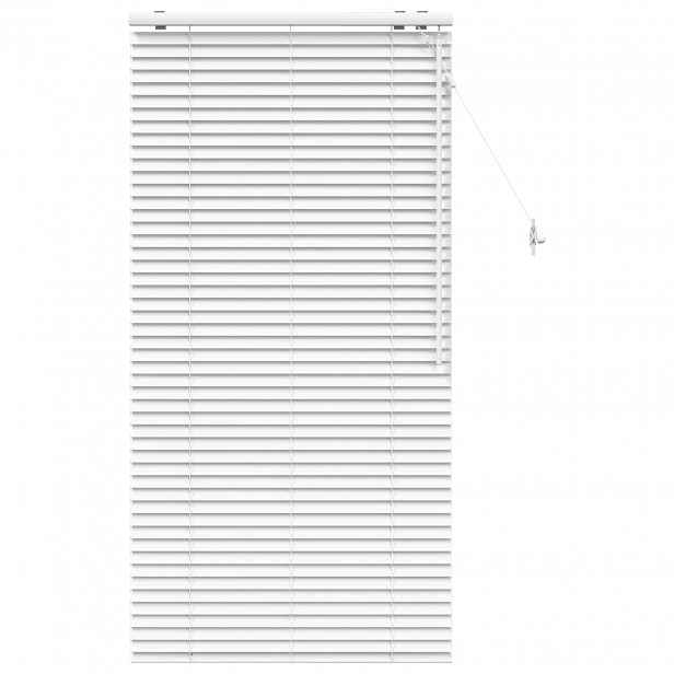 vidaXL Venet školní žaluzie Bílá 90 x 160 cm 35 mm Masivní paulovnie