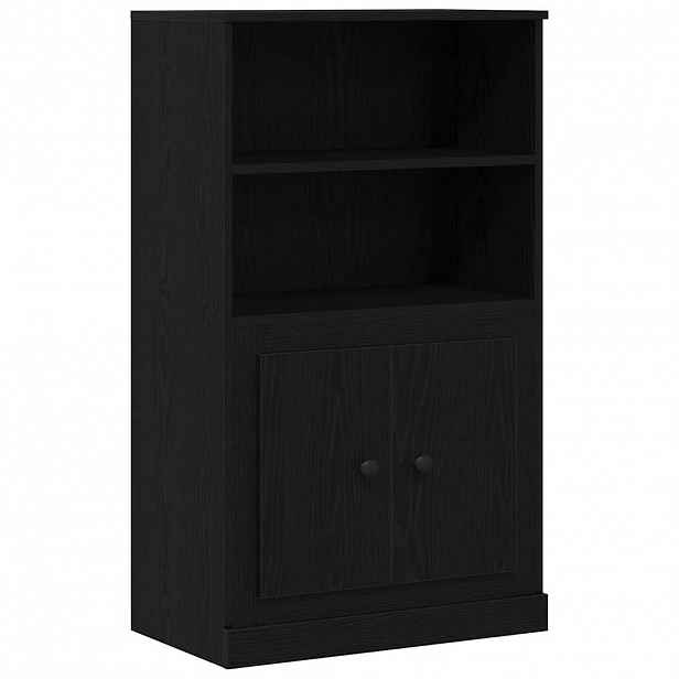 vidaXL Vyšší skříň Černý dub 60 x 35.5 x 103.5 cm Kompozitní dřevo
