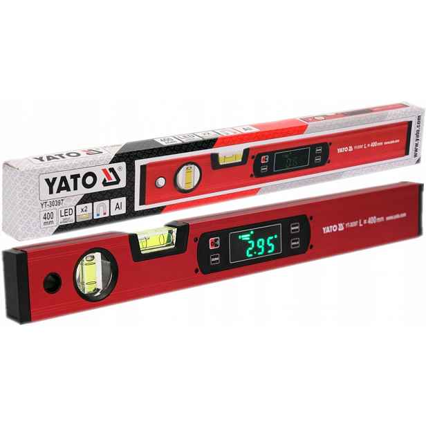 Yato YT-30397 Elektronická Vodováha 400 MM Magnetická