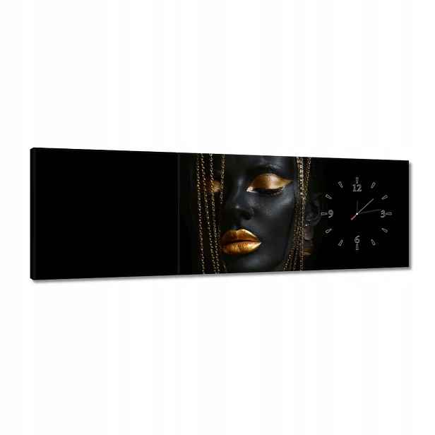Hodiny 120x40 Zlaté šperky na obličeji