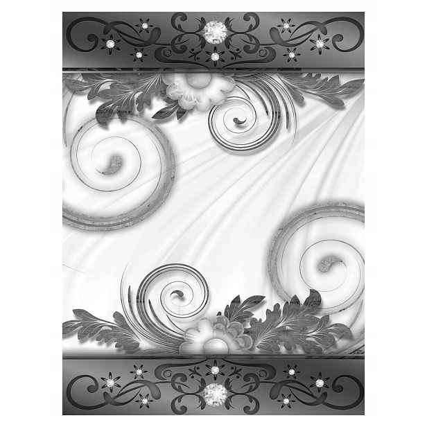 Fototapeta Abstraktní květiny Elegance šedé vinylové 184x254 lepidlo