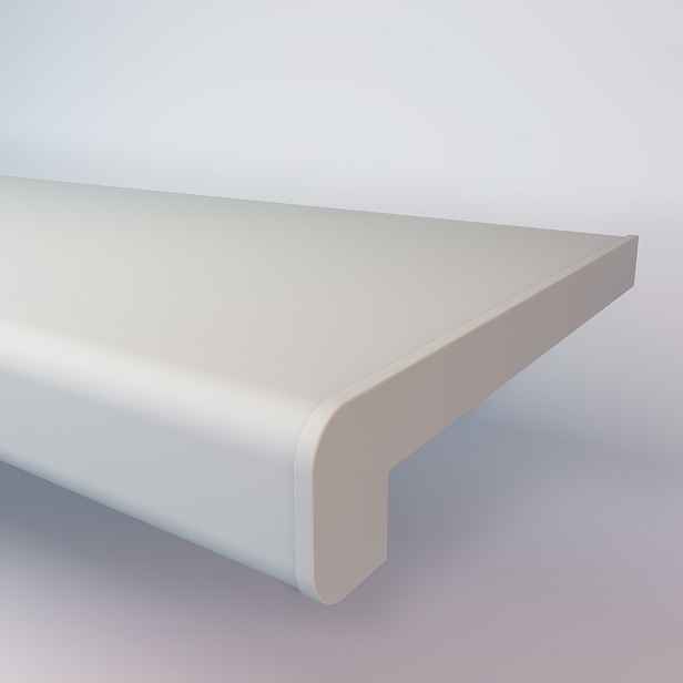 Parapet vnitřní dřevotřískový Paramont š. 250 mm bílá