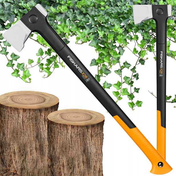 Fiskars Štípací Sekera X28 Čepel M Pro Zahradu Lehká Ostrá X-series