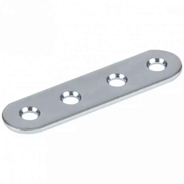 Spojovací plech 60x15x2mm, pozinkovaný