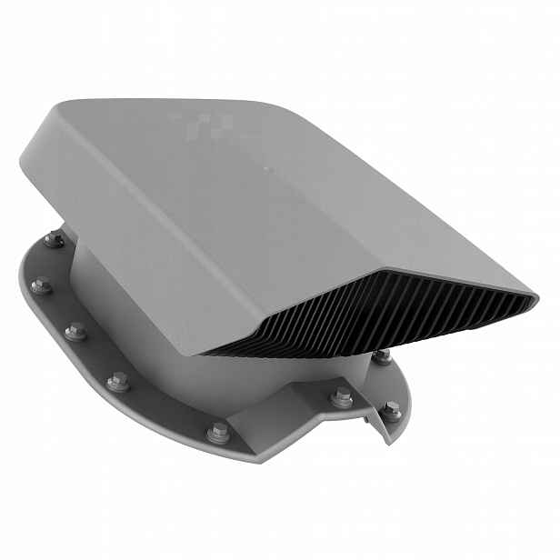Ventilační střešní ventilátor Trapez T35 Grafit Metalic 9007
