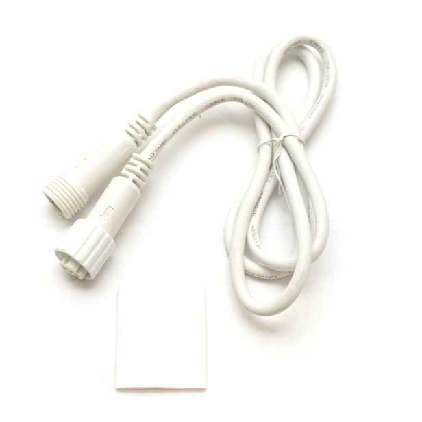 Easy Fix prodlužovací kabel 0,5 m, bílý, IP44