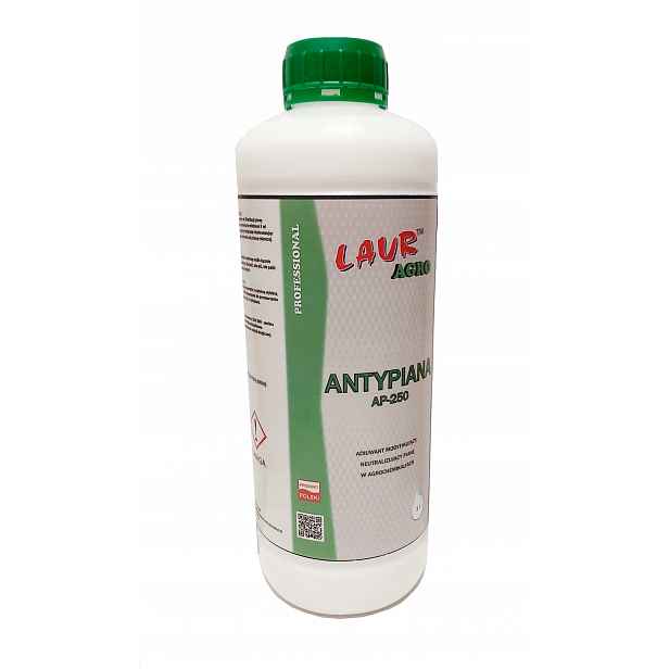 Laur Agro AP-250 Neutralizátor pěny Antipěnivý přípravek Antipianový sprej, objem 1 l