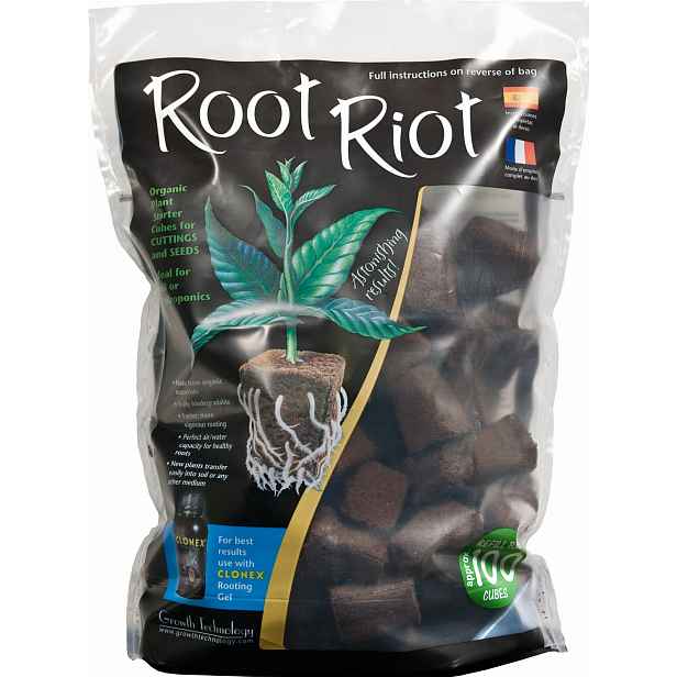 Root Riot Vyměnitelné Kostky 100 Ks