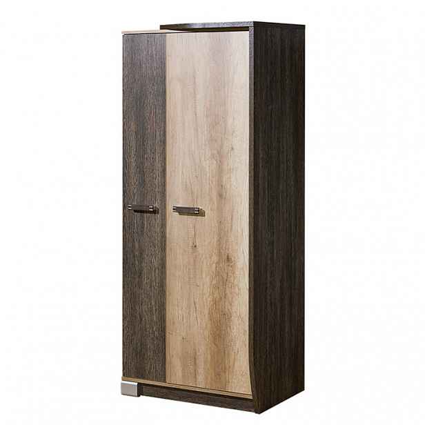 Šatní skříň 80 cm BENSON - dub canyon / arusha, pravá