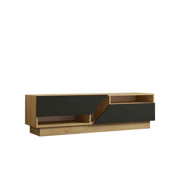Televizní stolek Yapark Sapphire Oak and Anthracite