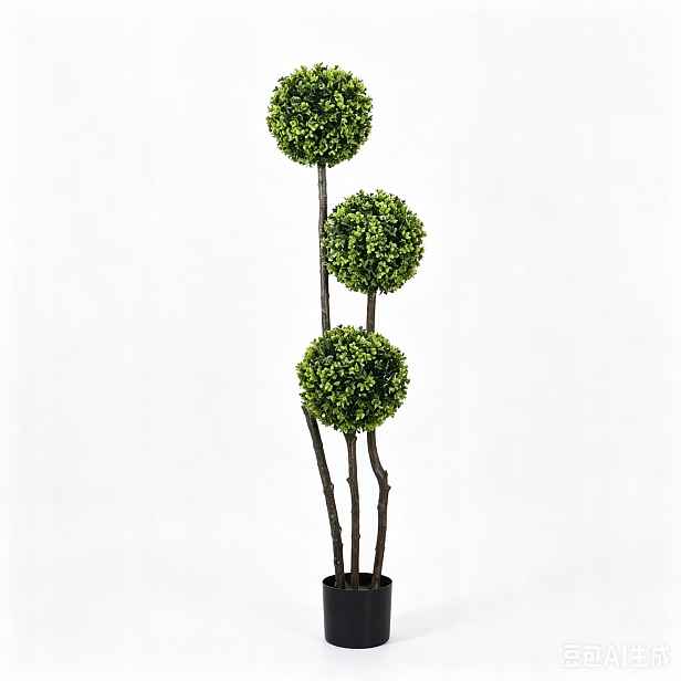 Umělý zimostráz stromek 120 cm, rostlina v květináči, zelená