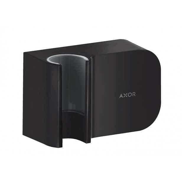 Axor One - Nástěnné kolínko s držákem, matná černá 45723670