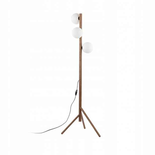 Stojací podlahová lampa Dřevěný ořech 3xG9 Estera 150 cm pro Tk Lighting