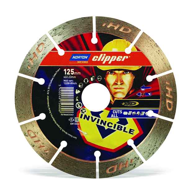 Kotouč řezný DIA Norton Invincible 115×22,23 mm