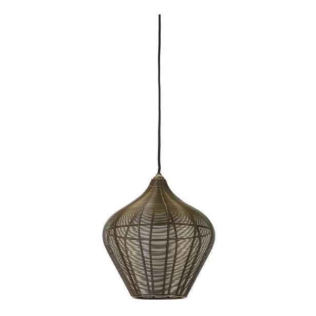 Kovové závěsné svítidlo v bronzové barvě ø 27 cm Alvaro – Light & Living