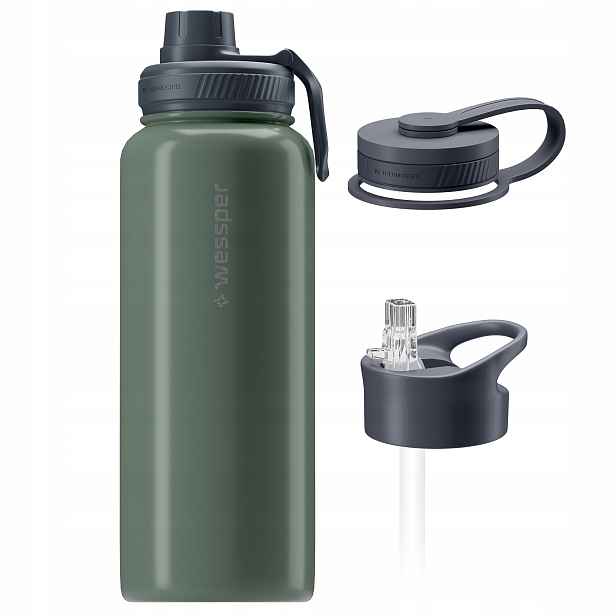 Termoláhev ocelová Wessper B3 Thermosteel 1 l termoska ocelová náustky