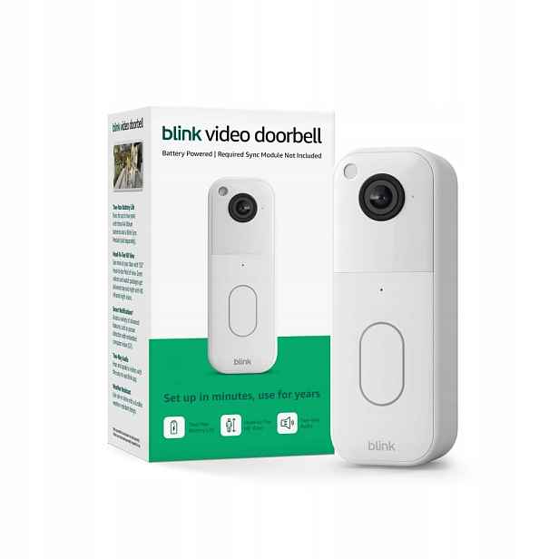 Videodomofon Blink doorbell nové generace, bílý