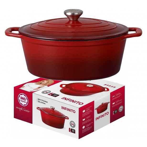 Zapékací Mísa S Víkem Mg Home Infinito 28 CM Plyn/indukce