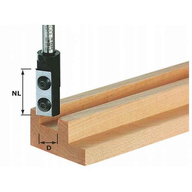 Festool Fréza s destičkami pro drážky Hw 8 mm Hw S8
