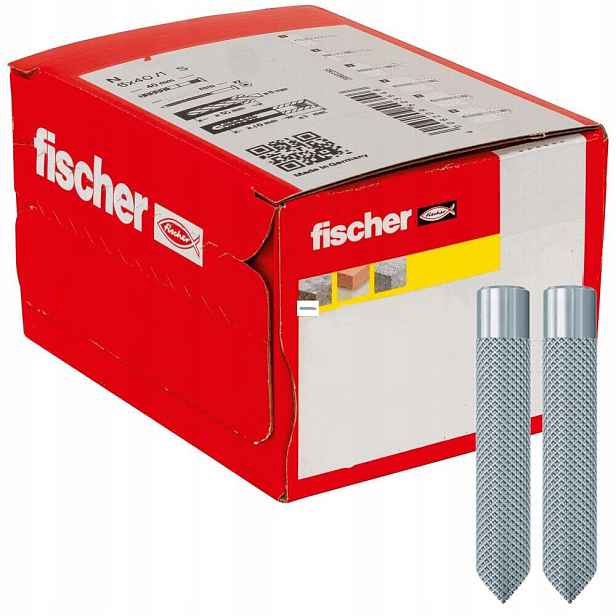 Fischer Pouzdra s vnitřním závitem Rg 18 x 125 M12 a pozink 10 Ks