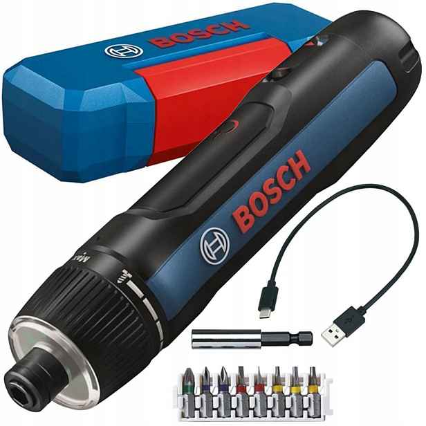 Aku Šroubovák Bosch Go Usb-c 8 Bitů