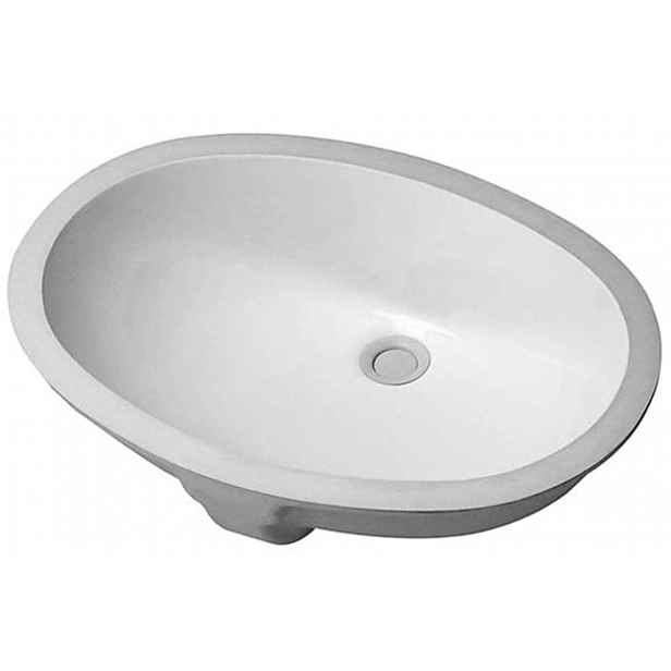 Duravit Santosa - Umyvadlo zápustné, 51x38 cm, s přepadem, bílá 0466510000