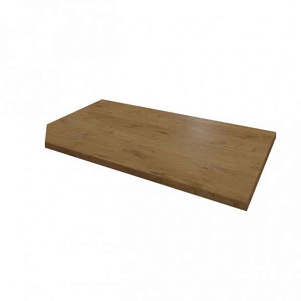 Kuchyňská deska 70x60x2,8 cm URBANO - dub lancelot, levé provedení
