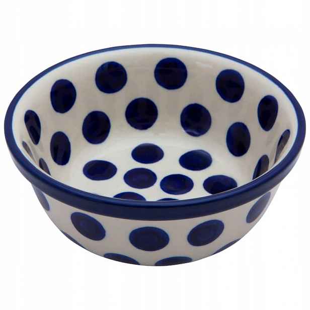 Miska na müsli polévku 16 cm Ceramika Artystyczna Bolesławiec 0036 Grochy