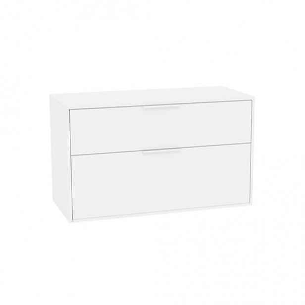 Roca Optica koupelnová skříňka bez umyvadla 98,5x58x45,5 cm bílá matná mat OPTDESK1002ZBM