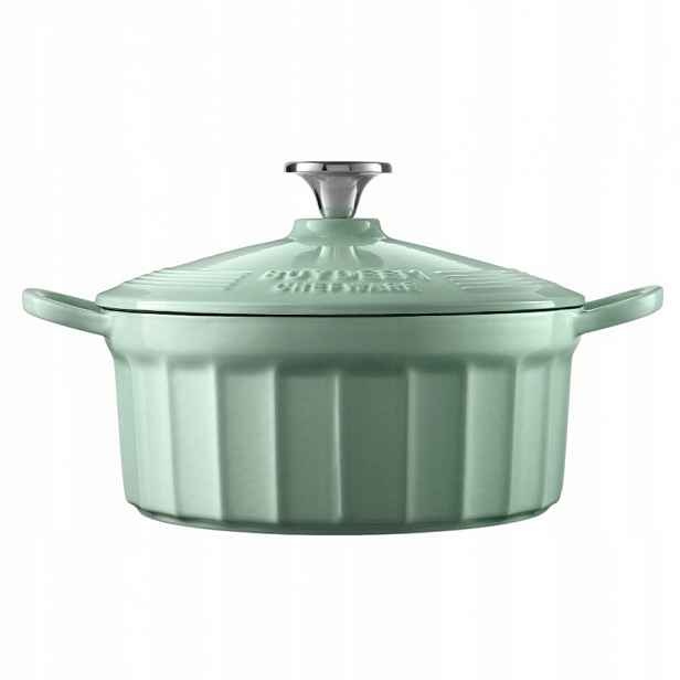 Buydeem Smaltovaná litinová nádoba 2,9 l, CP521, Cozy Greenish