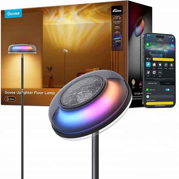 Govee H60B0 Stojací lampa Rgbicww 80+ režimů 1000lm třízónové osvětlení