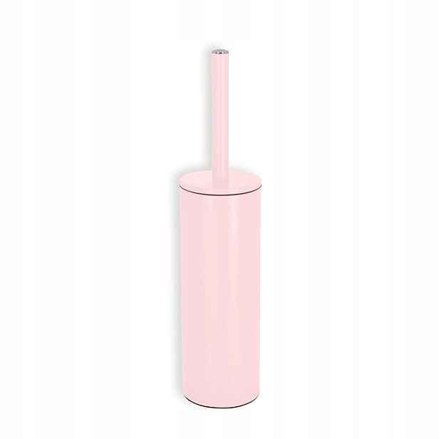Spirella Wc štětka Akira, matná růžová ocel