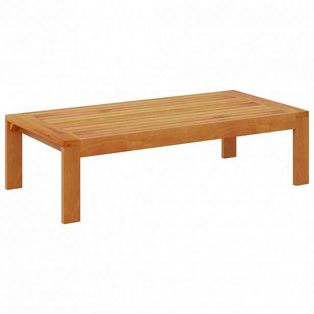 vidaXL Zahradní stůl 100 x 50 x 27 cm masivní akáciové dřevo