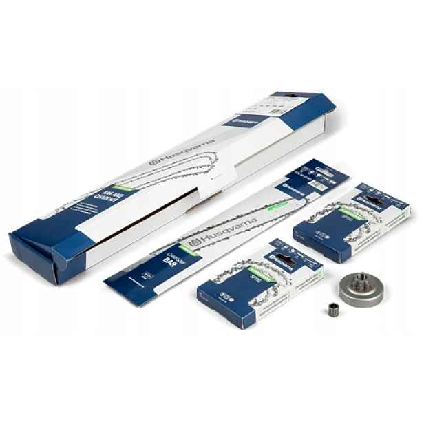 Vodící lišta 2 řetězy ozubené kolo Husqvarna 1/4" 1.1 mm 68DL SP11G 12" T525