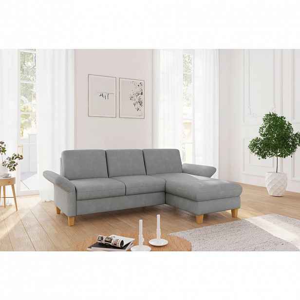 Sit & More ROHOVÁ SEDAČKA, textil, šedá