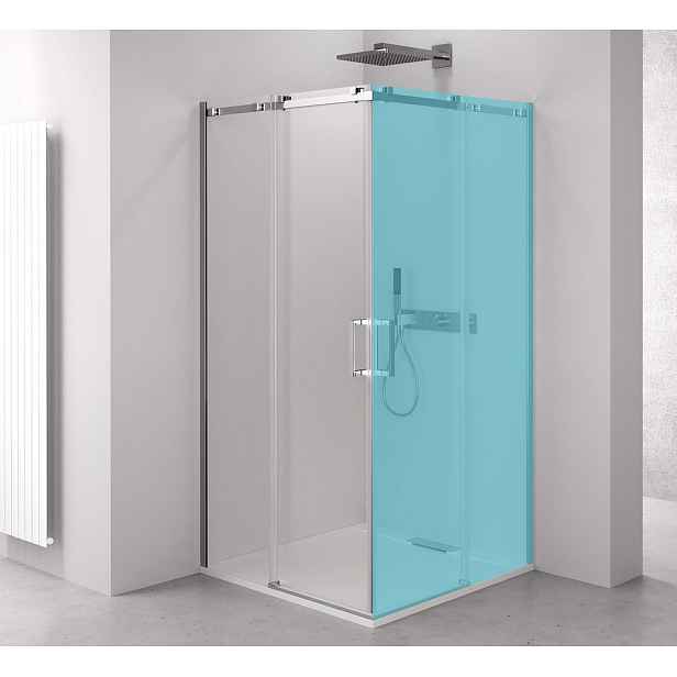 Polysan THRON KOMPONENT sprchové dveře 1100 mm, čiré sklo