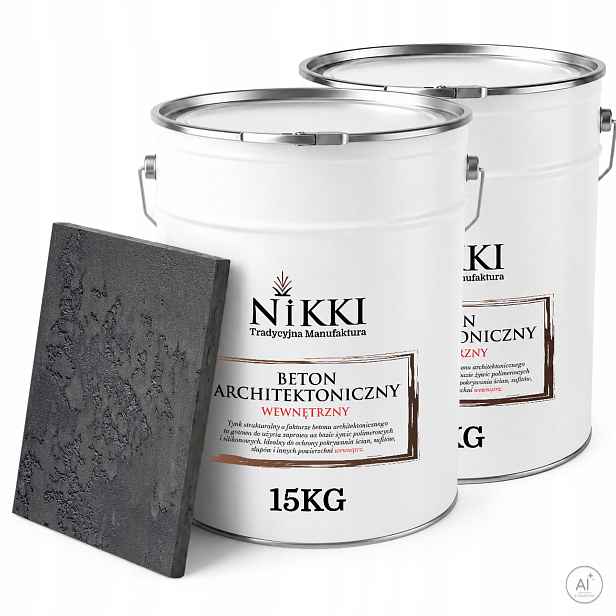Dekorativní architektonický beton vnitřní 10 m2 2x15 kg Antracit F267